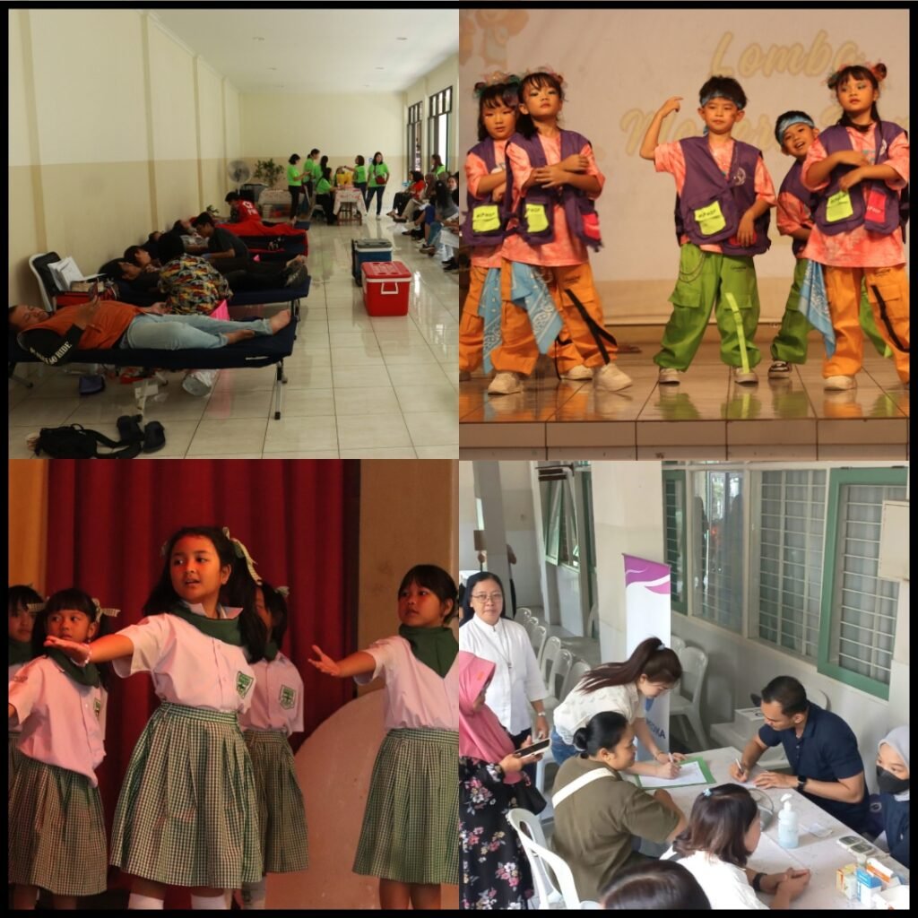 Bakti Sosial dan Pentas Seni Ramaikan Acara Road to 100 Tahun Karya Ursulin Yuwati Bhakti