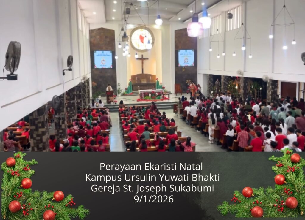 Seru! Perayaan Natal Bersama SMP Yuwati Bhakti Sukabumi.