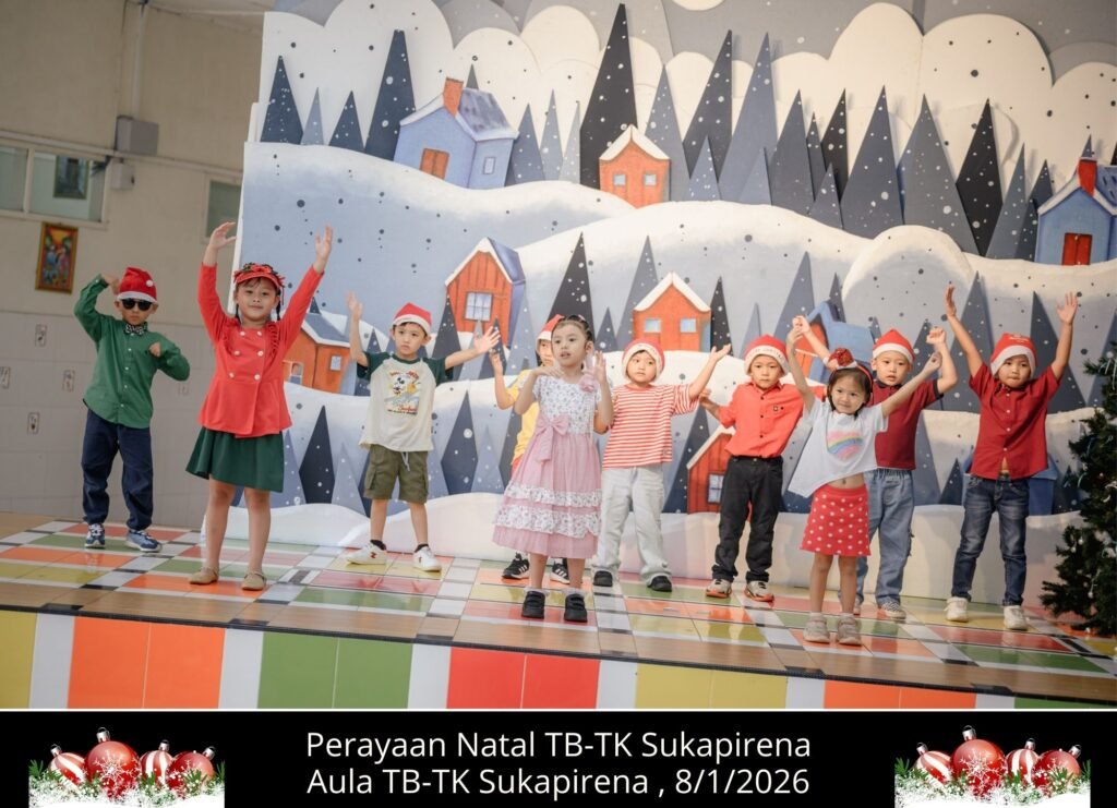 Sukacita Perayaan Natal di TB-TK Sukapirena